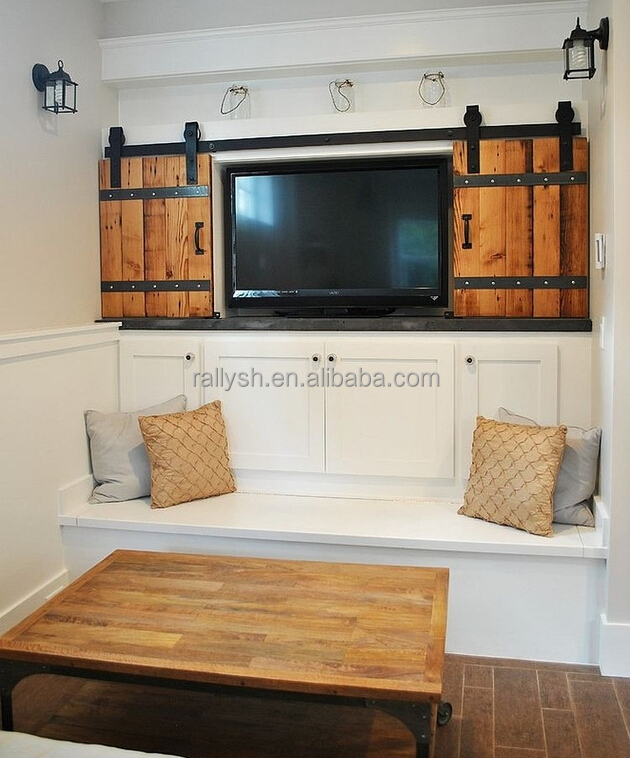 Meubles Coulissant Rouleau de Porte de Grange Matériel Utilisé pour la Porte En Bois Solide