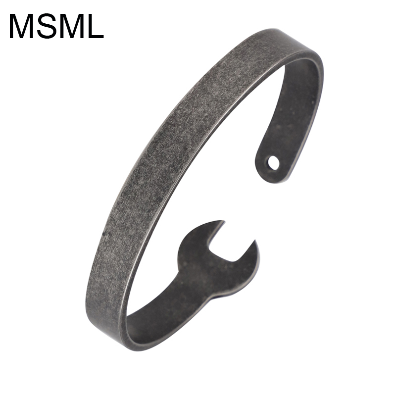 mens gold spanner bangle