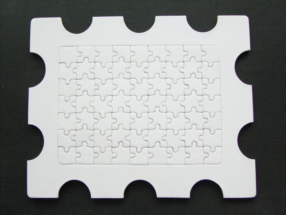 升华空白定制礼品纸板拼图为孩子成人ck-as37