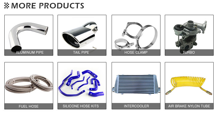 Quality Assurance Professional Sport Double Exhaust Tail Throat Pipe