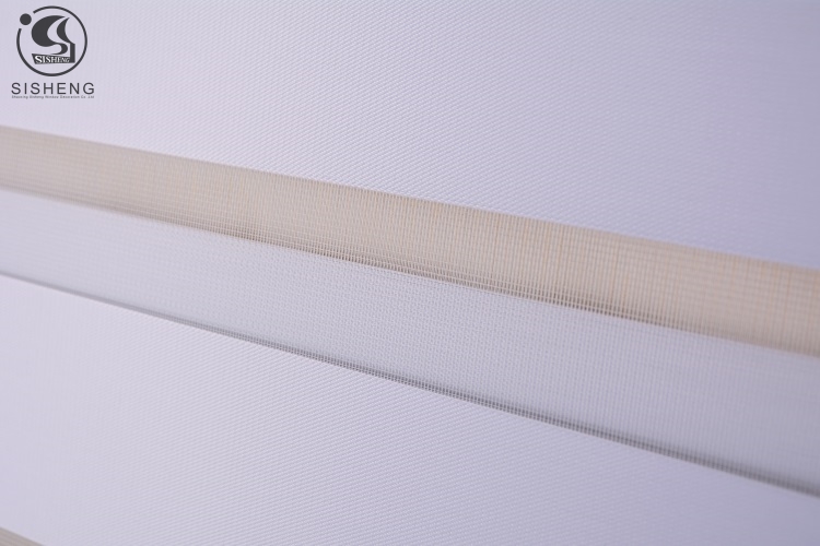 Factory sale horizontal motorized 3inch blackout zebra blinds