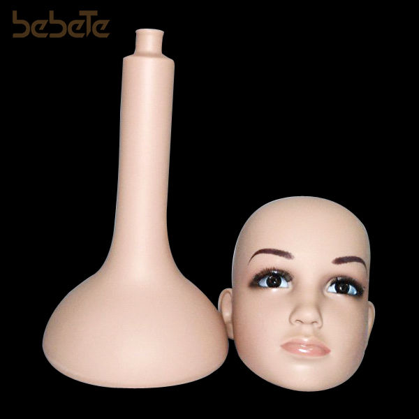 Детский манекен голова для шляпы и парика