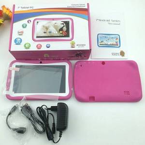 Cute Child Christmas gift 7 inch android kids learning baby tablet