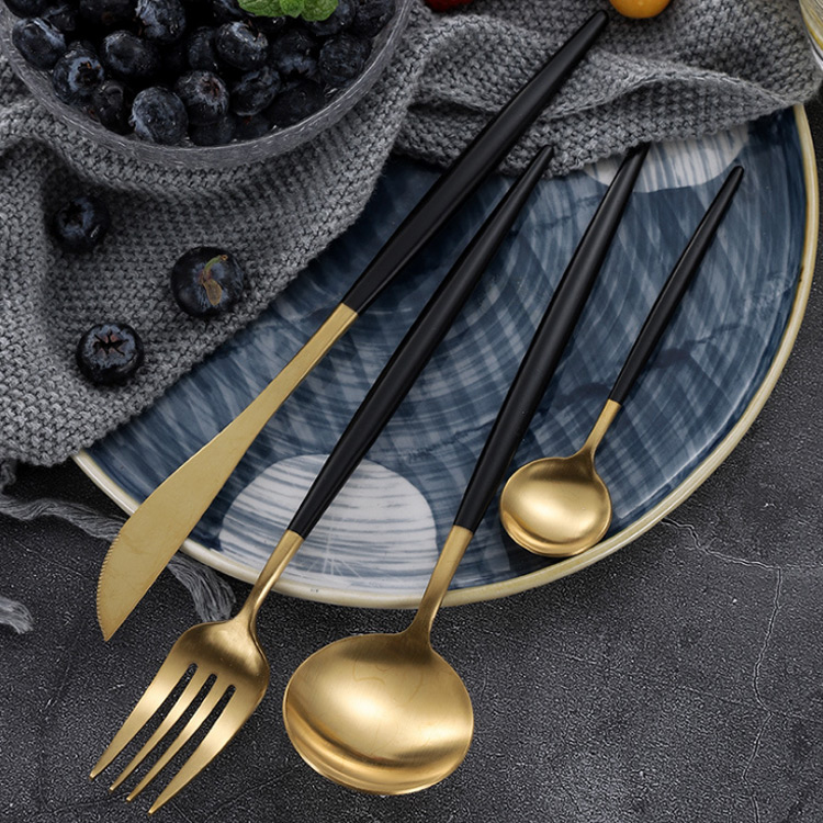 Современный хорошее качество низкая цена нож и вилка набор сталь