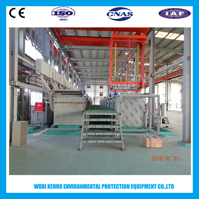 Высокая Эффективность Автоматическая алюминиевая анодированная производственная линия