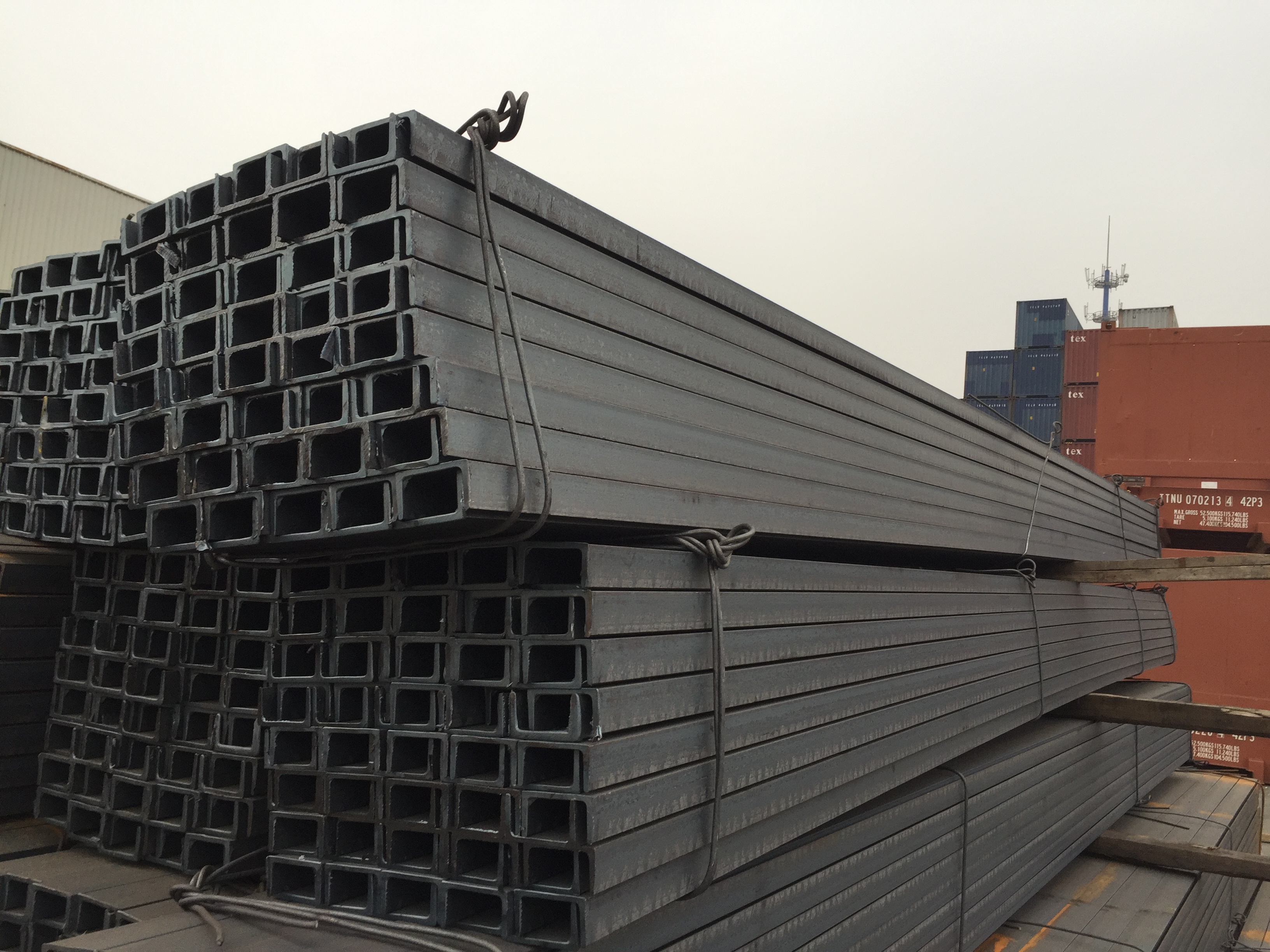 combined c u omega channel and angle machine steel with holes roof truss
