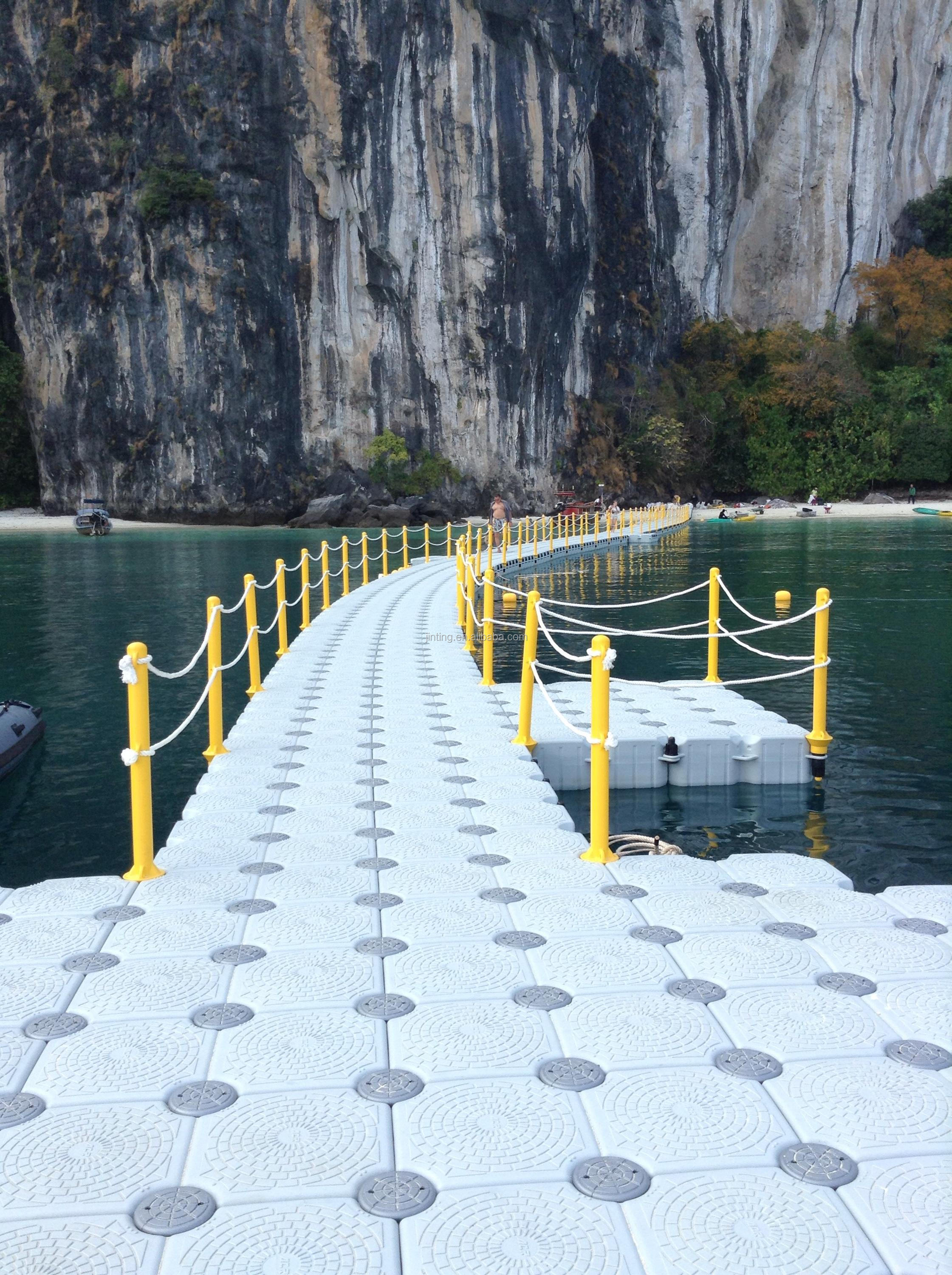 海上浮桥立方体,海上码头平台 - buy floating dock plastic pontoons