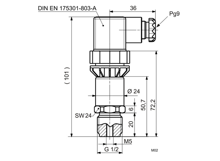 Cảm Biến Áp Suất QBE2003-P1