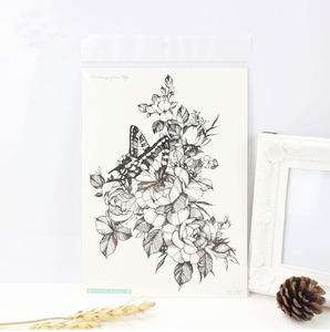 Hot sale custom design tatoo sticker off,temporary kids stickers tattoos