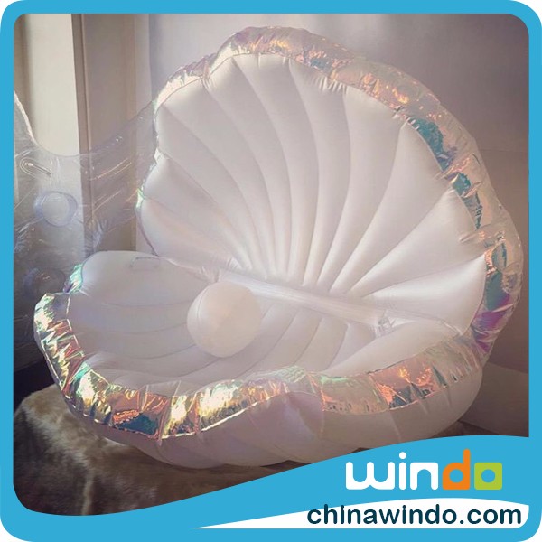 giant seashell pool float