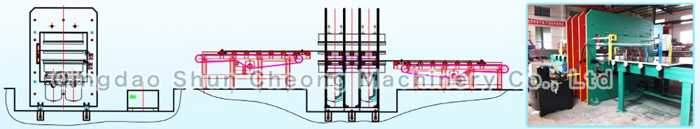 Hydraulischer Gummivulkanisator für die Gummiprodukt-Herstellung