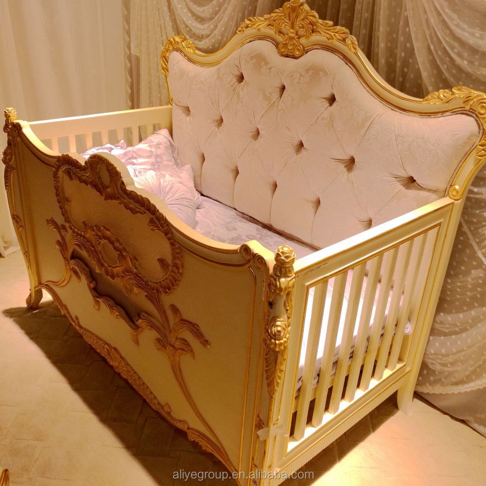 old wooden cradle