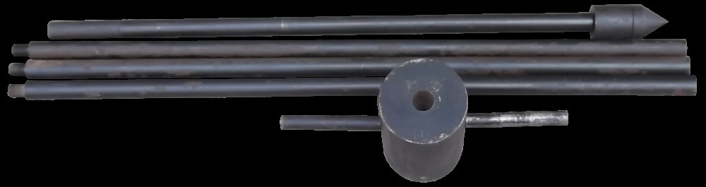 Marteau dynamique à cône léger (DCP) de 10 kg