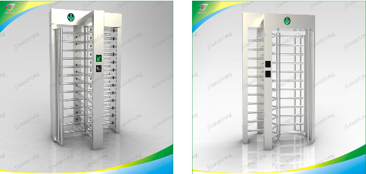 Durable Rotary Turnstile Entrance Gates 304 Stainless Steel Controlled Access Gates