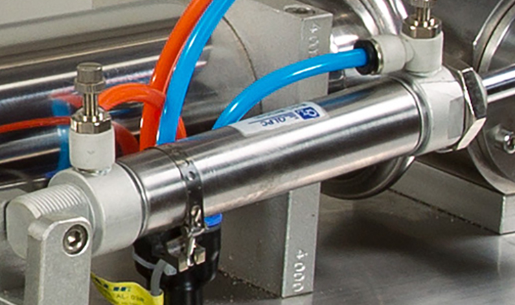 G2WG Semi automatic Double Heads Paste Piston Bottle Filler Pneumatic Filling Machine for face cream hand lotion liquid soap