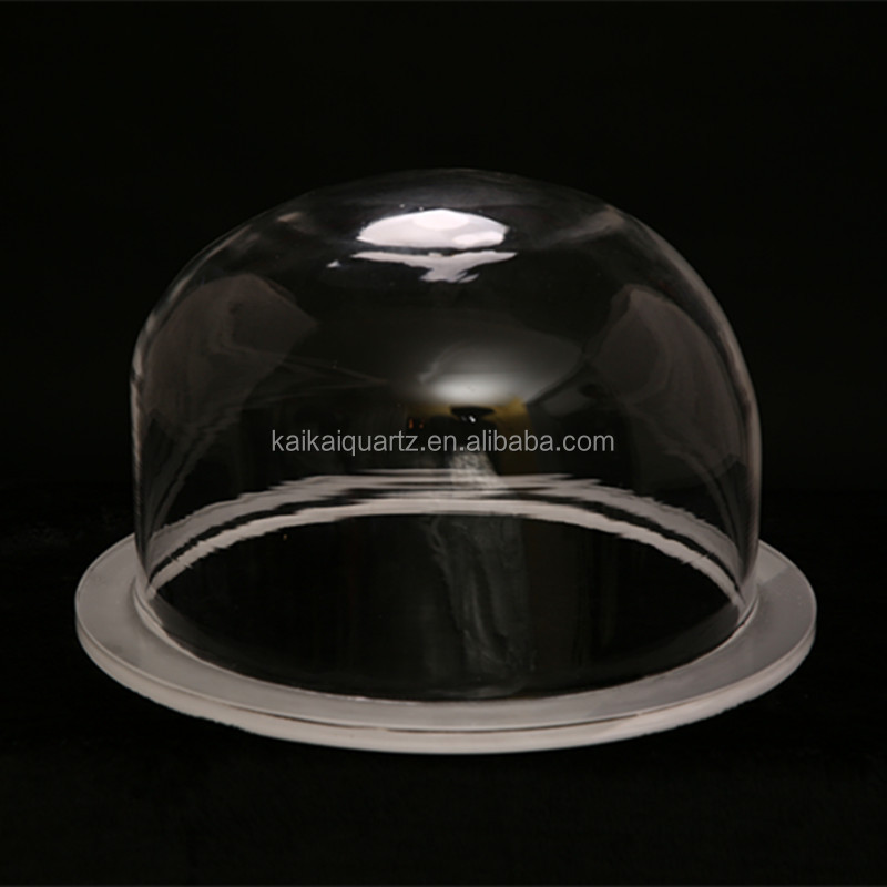 Высокочистый кварцевый стеклянный колокольчик высокого давления od320 мм для вакуумной печи