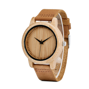 BOBO BIRD Lovers Bamboo wood Watch for Couple watch Quartz watch custom logo