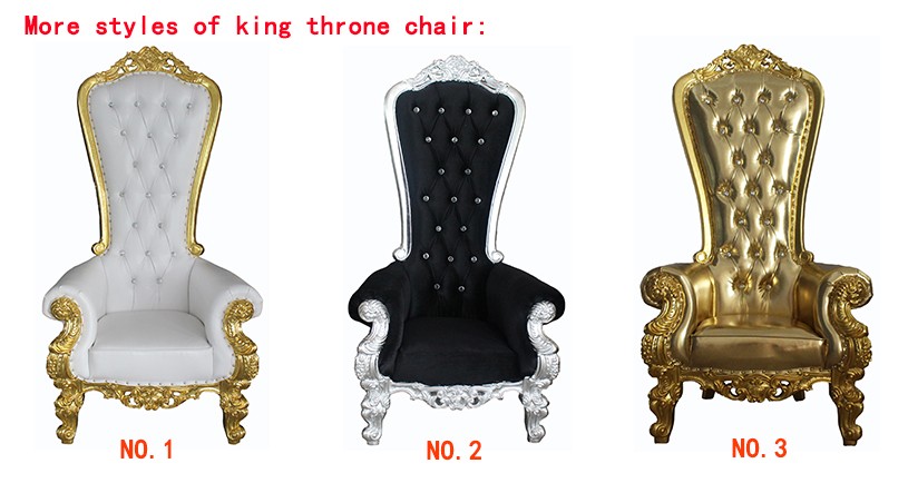 King Throne Chair - Modern Luxury for Weddings & Events