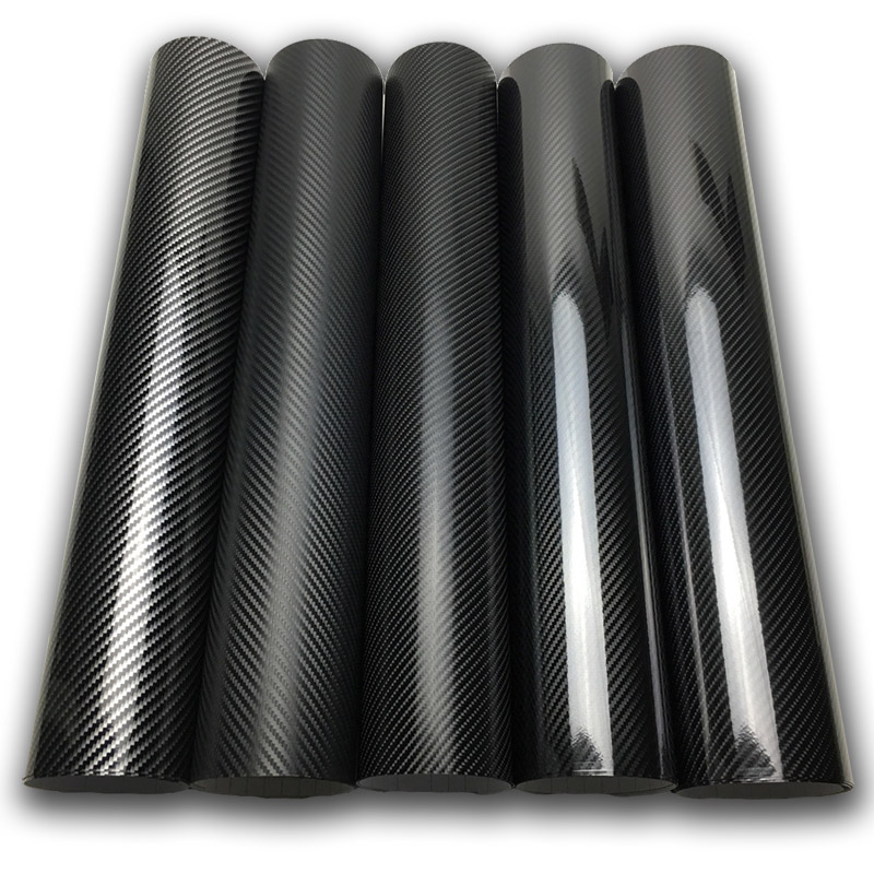 Суперглянцевая виниловая пленка 2D 3D 4D 5D 6D из углеродного волокна, автомобильная виниловая пленка без пузырьков для обмотки автомобиля, чехла для ноутбука и телефона