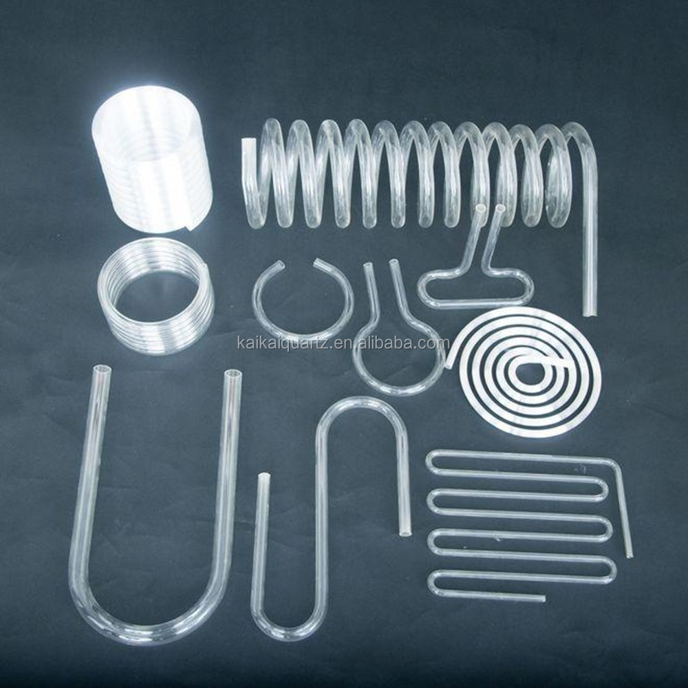 Специальная u-образная кварцевая стеклянная трубка