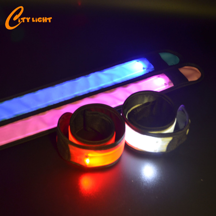 YiXUAN Led Running Reflective Vest Safety Night Light USB Rechargeable Cycling Safety