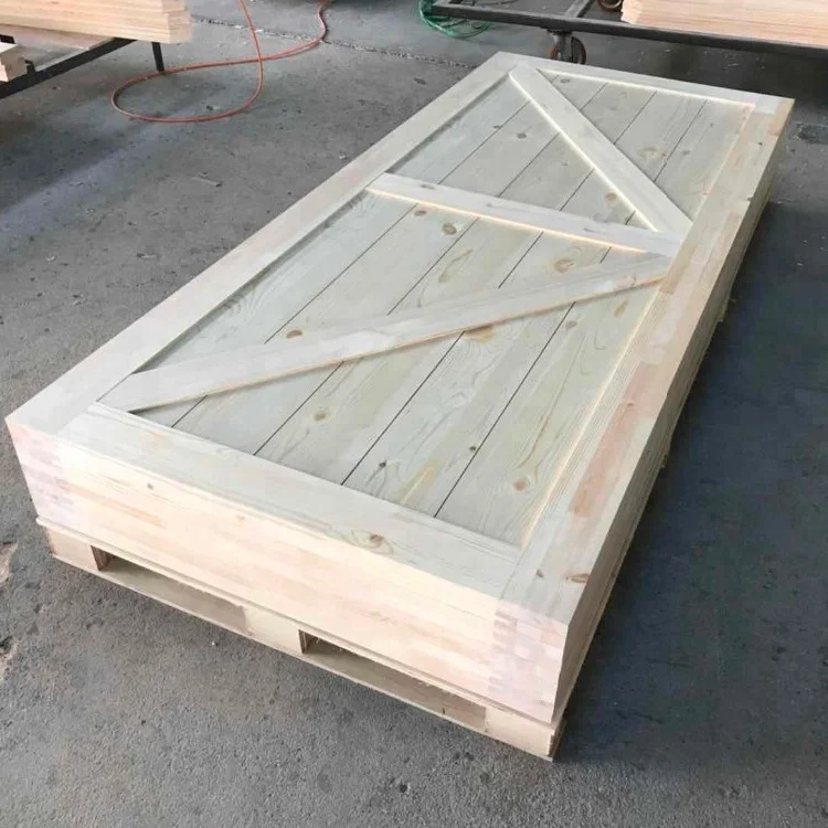 Inachevé porte coulissante Flèche porte coulissante sans matériel