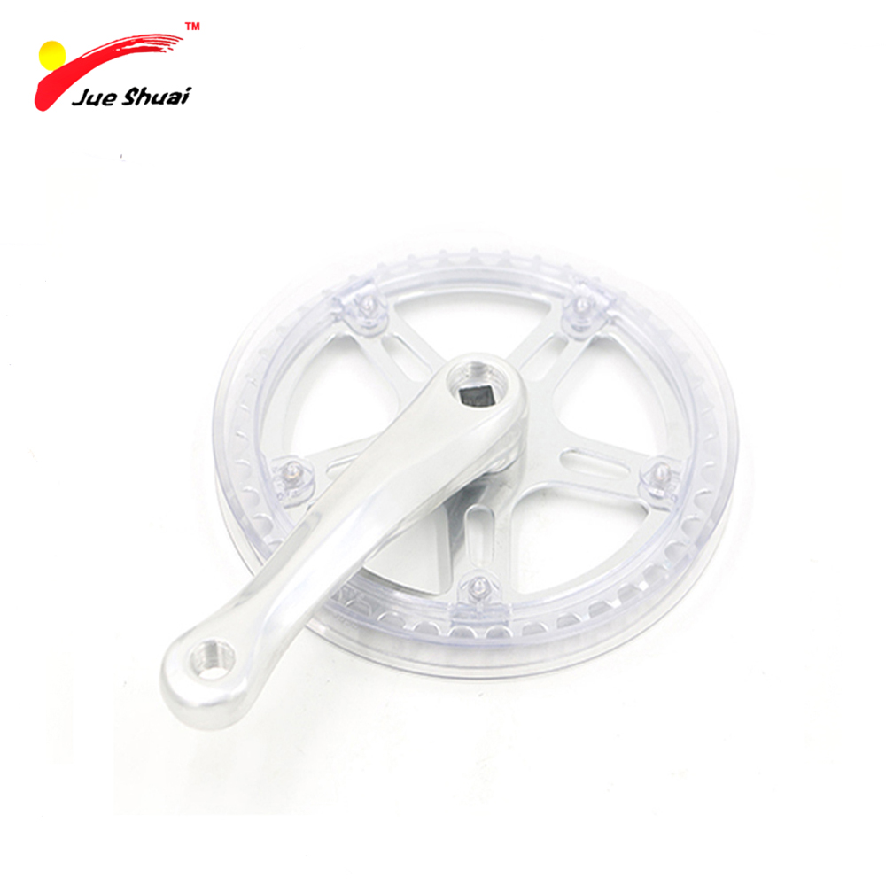 Новое поступление 44 т Велосипедный спорт шатуны кривошипно горный велосипед шатуны BMX углерода Crank 170 мм Bmx Crank Bicicleta цепи колеса шатуны