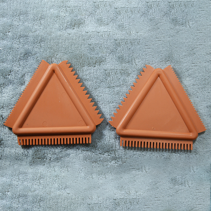 Wood Graining Tools Triangular Craft Graining Rubber Comb