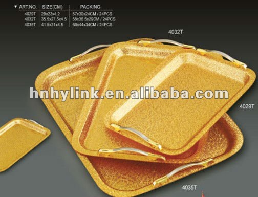 Fancy acrylic tea plate,sugar plate with handel