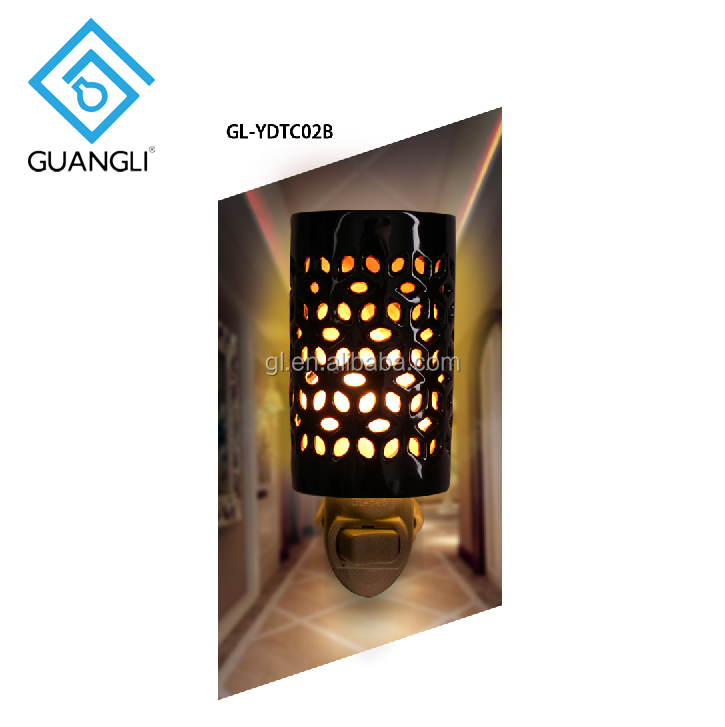 ETL CE SAA CB BS керамика полый натуральный Гималайский Пакистан Кристалл соль лампы плагин ночник с воздуха анион очищен