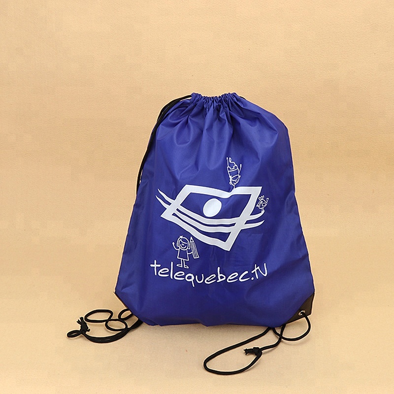 D20S On Cobalt Drawstring Backpack Sports Athletic Gym Cinch Sack String Storage Bags for Hiking Travel Beach