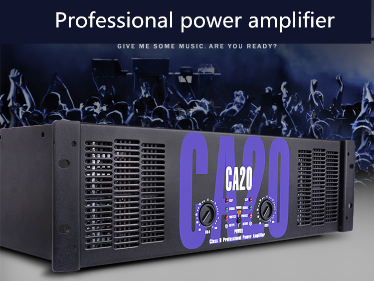 EPXCM/ CA20 Manufacture Professional Audio Sound Standard Power Amplifier 1200Watts Audio Power Amplifier for Stage show