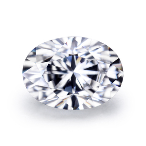 Supply Fancy Super White Oval Cut Loose Synthetic Diamonds Forever Brilliant Moissanite For Jewelry Making