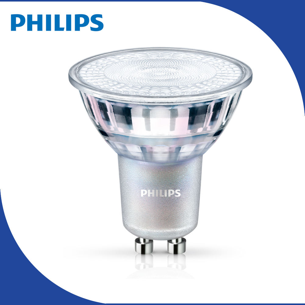 PHILIPS MASTER LED 6.5-50W MR16 12V GU5.3 - 40000hrs Lifespan