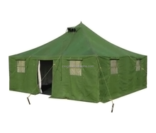 Waterproof 20 person olive green military canvas roof top tent