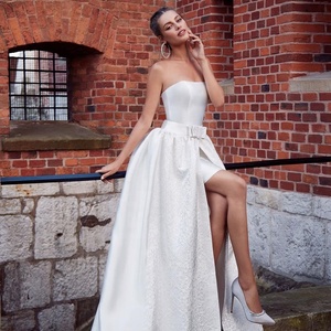 Sexy Short Front Long Back Wedding Dress Sexy Short Front Long