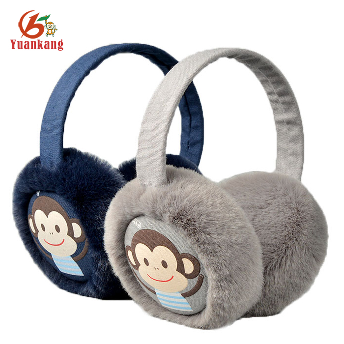 By The Way English Quote Winter Earmuffs Ear Warmers Faux Fur Foldable Plush Outdoor Gift