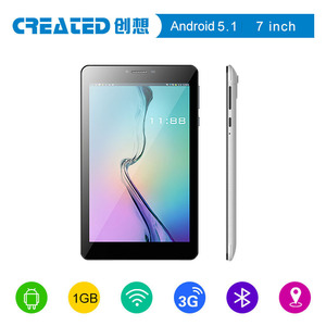 Tablets 7 Android 5.1 tablet 7 inch 3G Phone Call 1280*800 IPS MTK8321 Quad core 1GB 2GB