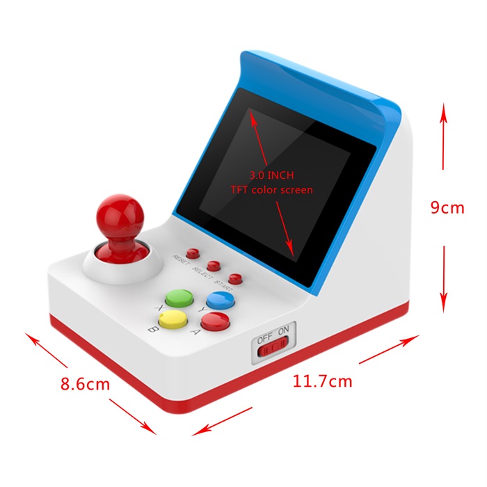ファミリー向けクラシックミニアーケードマシン 8ビットレトロゲーム