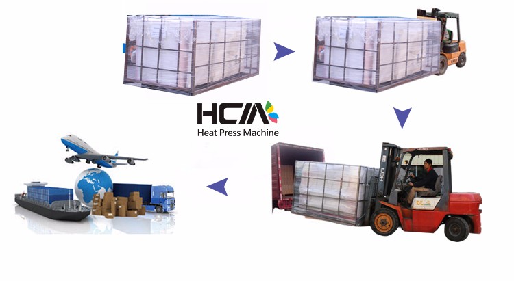 HCM Auto preheat and turn off roll to roll fabric printing machine