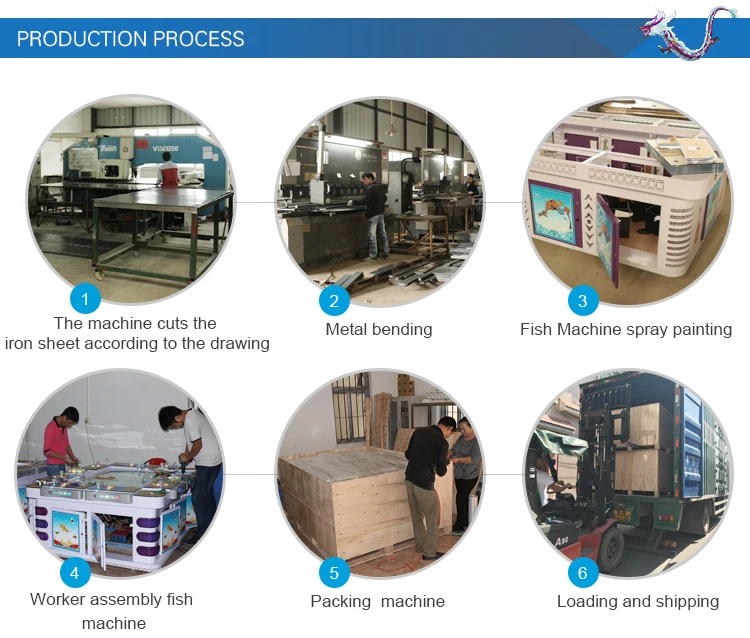 Kirin Slayer Fishing Game Board Coin Vận hành Máy trò chơi bắn cá 8 người chơi