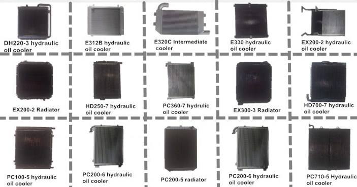 4469056 Evaporator for EX1200-5 TL1100-3 ZX110 ZX120 ZX130H ZX160