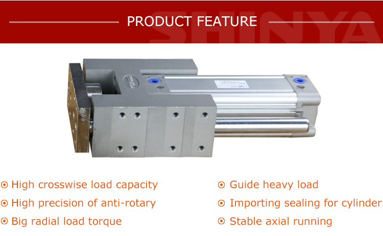 XY-DH Slide Bearing Linear Pneumatic Guided Cylinder