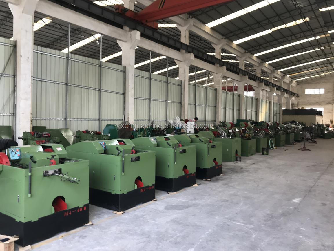 工厂自动冷镦机及螺纹滚丝机螺丝成型机