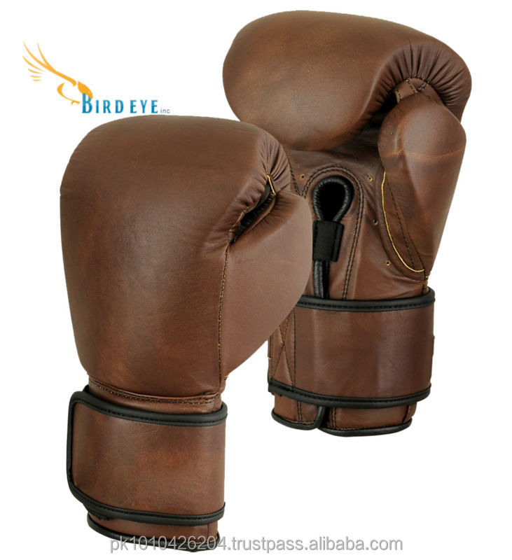 MMA Gloves in Genuine Leather for Professional Cage Fighter Free Shipping.