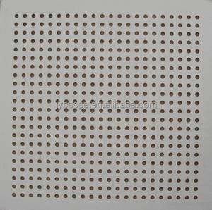 Perforated Gypsum Ceiling Tiles