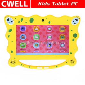 Boxchip 7C08 Kids Tablet PC with Handle for Children Cartoon Shape and Interface Android 4.4 7 Inch Touch Screen 8GB ROM Dual Ca