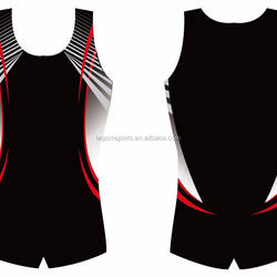 Meninos uma peça sublimada lycra collant de ginástica para a formação