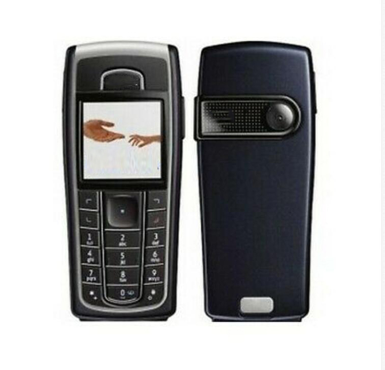 Shenzhen loja de celular para nokia 6230i 6230 remodelado celular com lasca de ouro preto em estoque entrega rápida