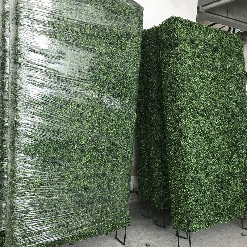 hot selling artificial plant wall/indoor living box hedge wall